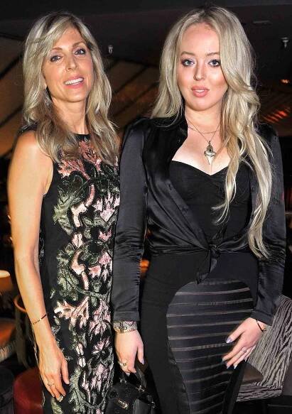 Marla Maples and daughter Tiffany Trump