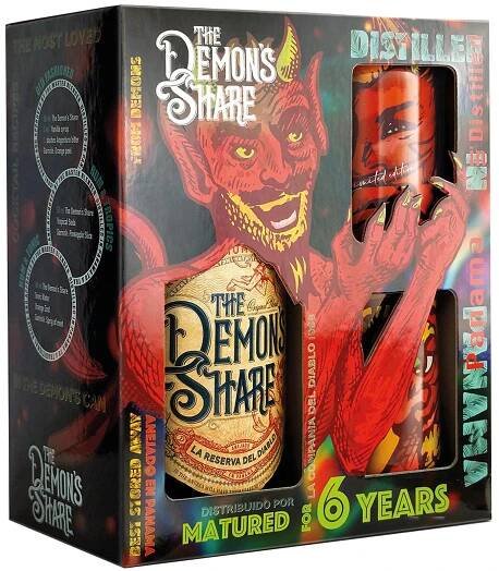 Rum The Demons Share SET 0,7l 40% GIFT - rumicon.sk