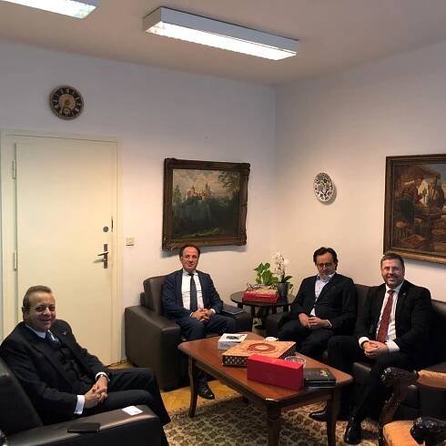 Aleš Eppinger, předseda představenstva ČTSOK, navštívil Velvyslanectví Turecké republiky v Praze