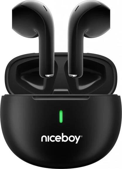 Niceboy Hive Beans Pop Black Bezdrátové sluchátka do uší