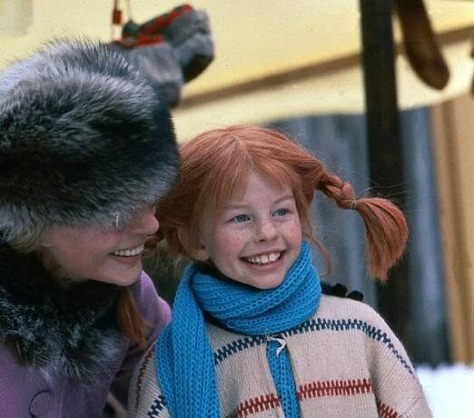 Pippi dlouhá punčocha - Z filmu - Margot Trooger, Inger Nilsson