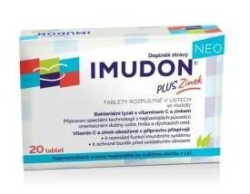 Imudon Neo + Zinek 20 tablet