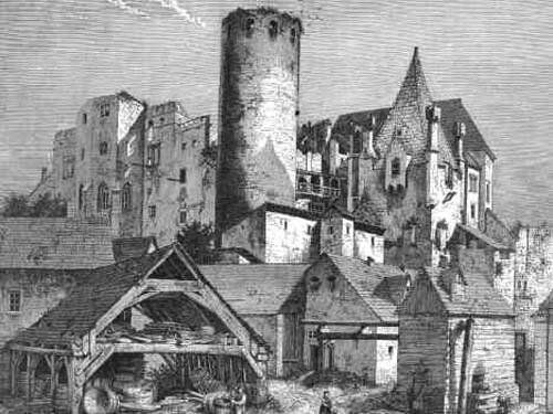 Středověký hrad v Jindřichově Hradci – Historie Česka pro školáky