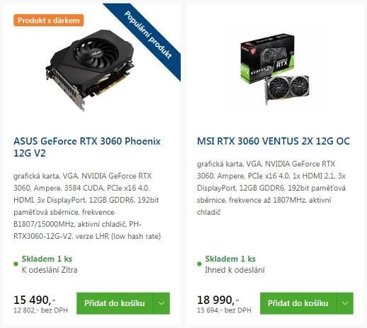 Radeon RX 6600 XT je levnější než GeForce RTX 3060 | Diit.cz