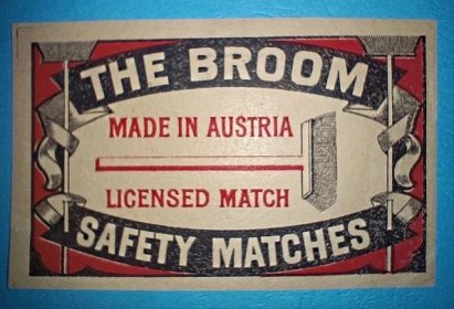 Made in Austria, Solo Vídeň, zápalková nálepka