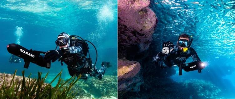 Vodní motor SCUBAJET PRO - All-in-One Kit - DIVE5