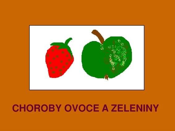 PPT - CHOROBY OVOCE A ZELENINY PowerPoint Presentation, free download - ID:5523966