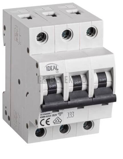 Kanlux 23168 KMB6-B40/3 Jistič (nahradí kód 04456)