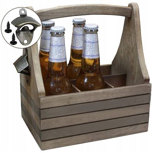 KRABIČKA NOSÍTKO PIVO LÁHEV DÁREK VÁNOCE MIKULÁŠE CHLAPCE