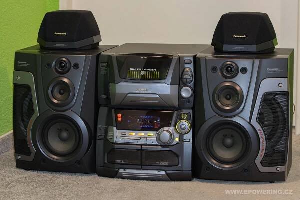 Hi-Fi věž: Panasonic SA-AK75