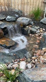 Outdoor Water Features, Water Features In The Garden, Pondless Water Features, Small Water Features, Garden Features, Fountains Outdoor, Garden Fountains, Backyard Water Fountains, Diy Pond Fountain