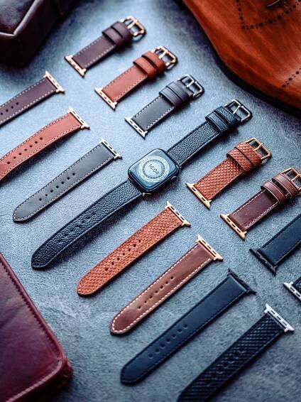 London Brown - Pánský kožený řemínek na hodinky - DÍLNAstore