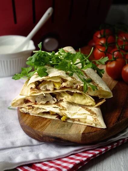 Quesadilla s kuřecím masem | Coolinářka