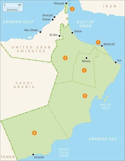 area–map–of–Oman