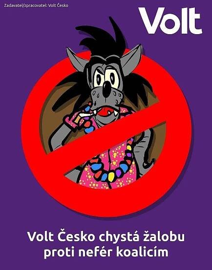Strana Volt Česko zvažuje podat na SPD žalobu.