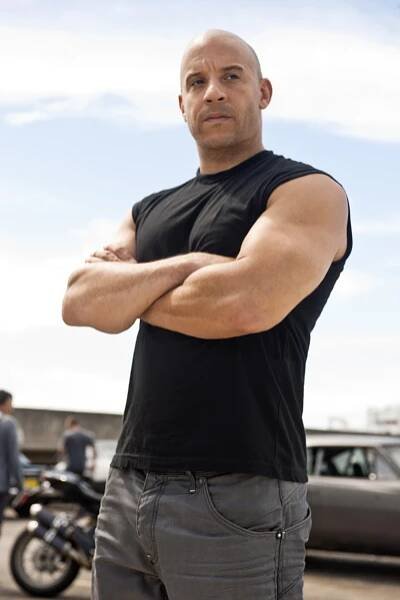 Vin Diesel in Fast Five.