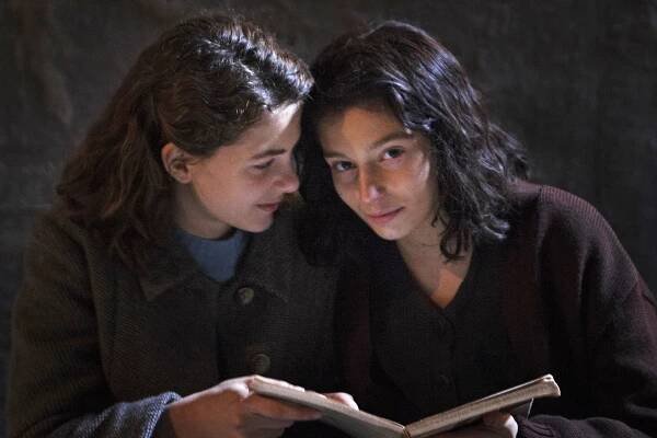 Margherita Mazzucco (left) and Gaia Girace play Elena and Lila in “My Brilliant Friend.”