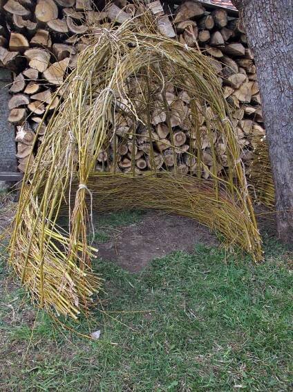 Stavby z vrbového proutí vylepší vzhled zahrady, potěší děti | Zahrádkář
