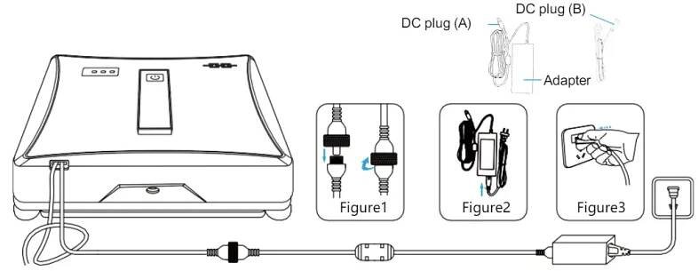 ROBO TEK HCR 23 Robot na čištění oken - napájecí kabel