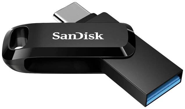 SanDisk Ultra Dual Drive Go USB Type-CTM USB flash disk 512 GB černá SDDDC3-512G-G46 USB-CTM (USB 3.2 Gen 1), USB 3.2 (Gen 1x1)
