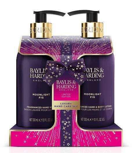 Baylis&Harding Moonlight Fig Sada péče o ruce, 2x 300ml