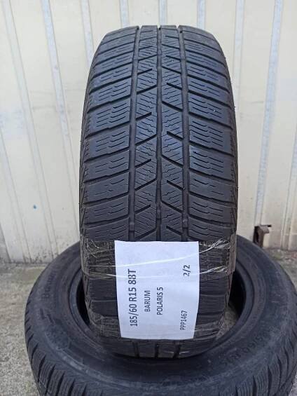 Zimní pneu Barum Polaris 5 185/60 R15 88T 4mm 2ks - Pneumatiky