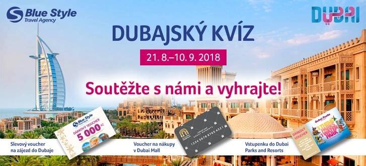 DUBAJSKÝ KVÍZ • CK Blue Style