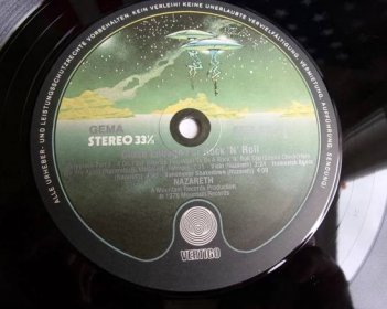 ⭐️ LP: NAZARETH - CLOSE ENOUGH FOR ROCK 'N' ROLL, NM+ West Germany1976 - LP / Vinylové desky