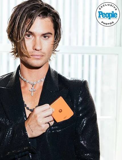 Chase Stokes Motorola Met Gala