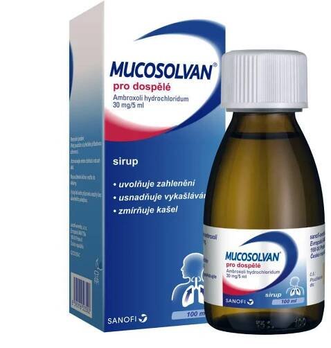 Mucosolvan Pro Dospělé 30mg sirup 100ml