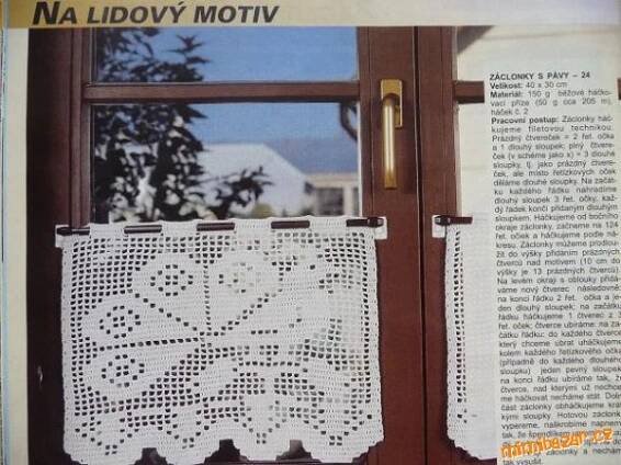filetové háčkování