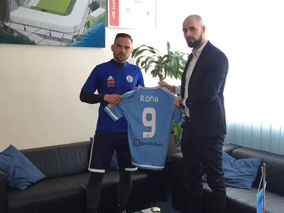 Tomáš Kóňa oficiálne hráčom Slovana Bratislava