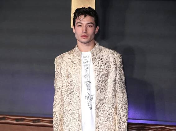 Ezra Miller’s Latest Red Carpet Risk—Pierpaolo Piccioli’s Major Moncler—Is His Best Yet