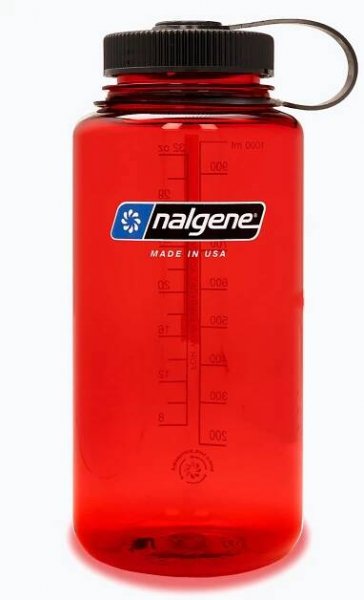 Cestovní láhev Nalgene Wide Mouth Sustain 1000 ml red