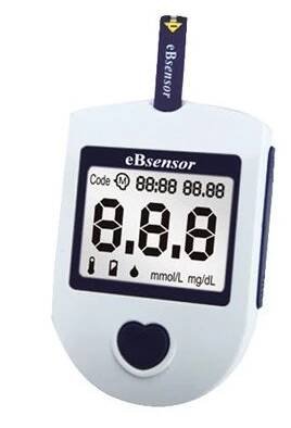 Výhodný set Glukometr eBsensor + 50 ks proužků | Medplus.cz
