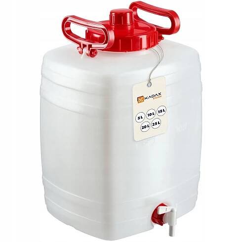 BAREL S KOHOUTKEM KANYSTR BUBLINA NA VODU 20L za 719 Kč - Allegro