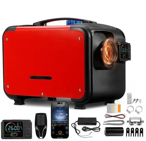 Obrázek produktu pro SUNSTER 8KW 230V dieselové parkovací topení univerzální 12V/24V, s Bluetooth APP ovládáním, energeticky úsporné, parkovací topení, pro osobní a nákladní automobily, karavany