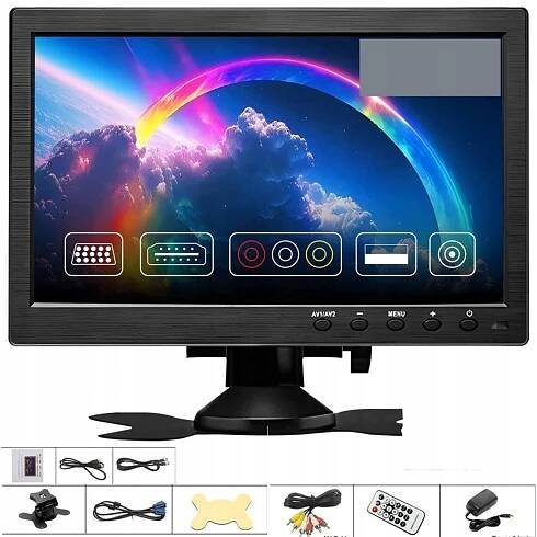 HD MINI LCD TELEVIZOR S AUTOMATICKÝM MONITOREM 10.1''