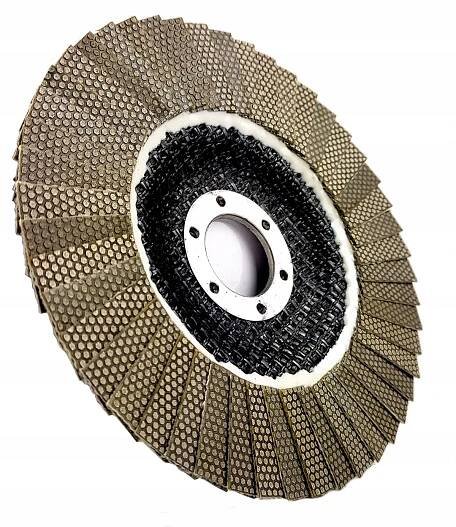 DIAMANTOVÝ KOTOUČ NA GRESU LAMELOVÝ BRUSNÝ KOTOUČ 125 mm gradace 60