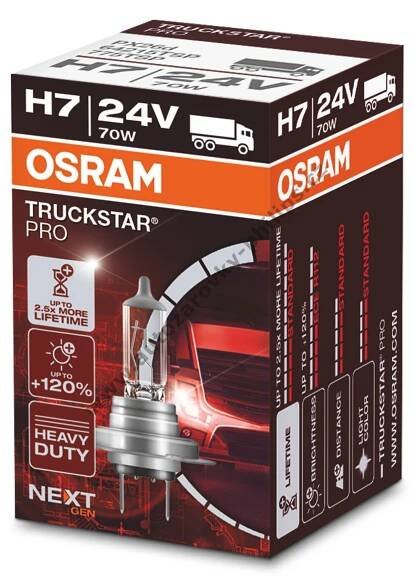 Osram H7 24V 70W PX26d TRUCKSTAR® PRO NEXT GEN 1ks