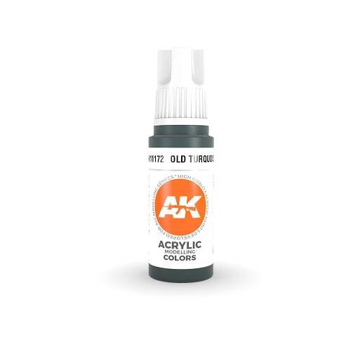AK Interactive - 172: Archaic Turquoise (17ml) - acryl - MJ Modely.cz