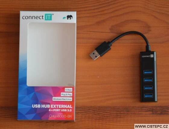 USB HUB Connect IT CHU-6000-BK - 2