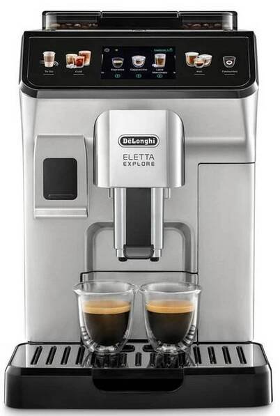Automatický kávovar De'Longhi ECAM 450.65S stříbrná barva
