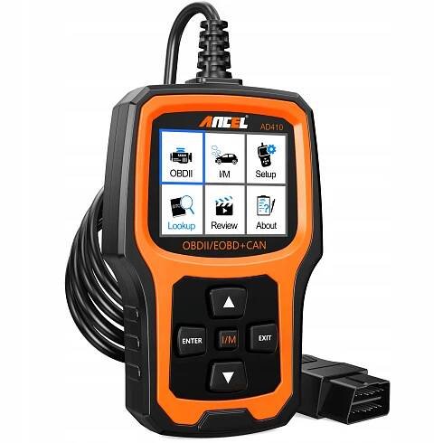 ANCEL AD410 OBDII Všechny OBDII vozy z roku 1996 Podpora polského jazyka obd eleven