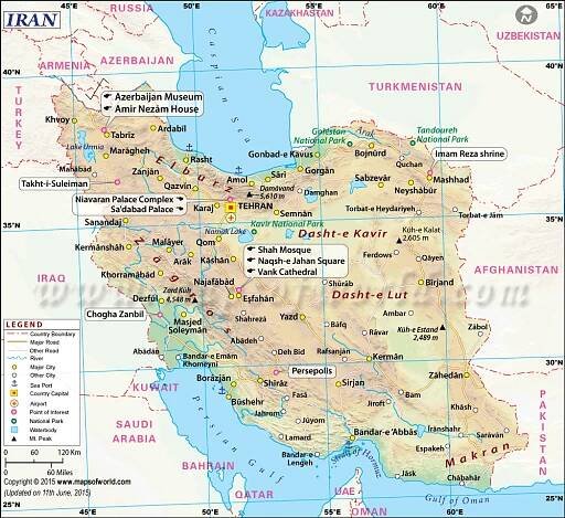 Irán – Blízky Východ