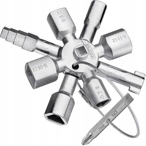 Klíč k ovládací skříni Knipex 00 11 01 - Allegro