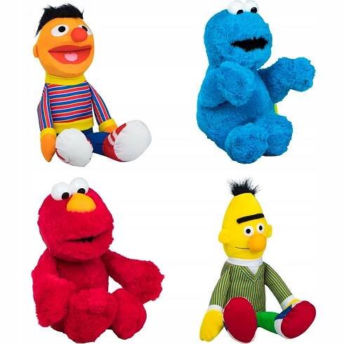 VELKÝ PLYŠÁK BERT SEZAMOVÁ ULICE SESAME STREET 38 CM ORIGINÁL Značka Sambro