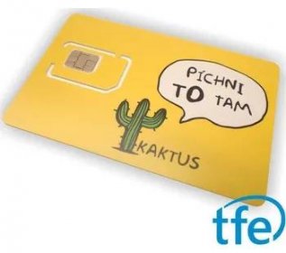 SIM karta Kaktus vhodná do iQGSM
