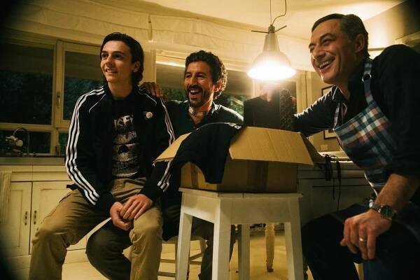 Neviditelná nit - Z filmu - Francesco Gheghi, Francesco Scianna, Filippo Timi