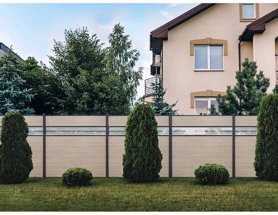 GroJa BasicLine Kompletní sada zásuvných panelů Sheffield Oak 180 x 180 cm